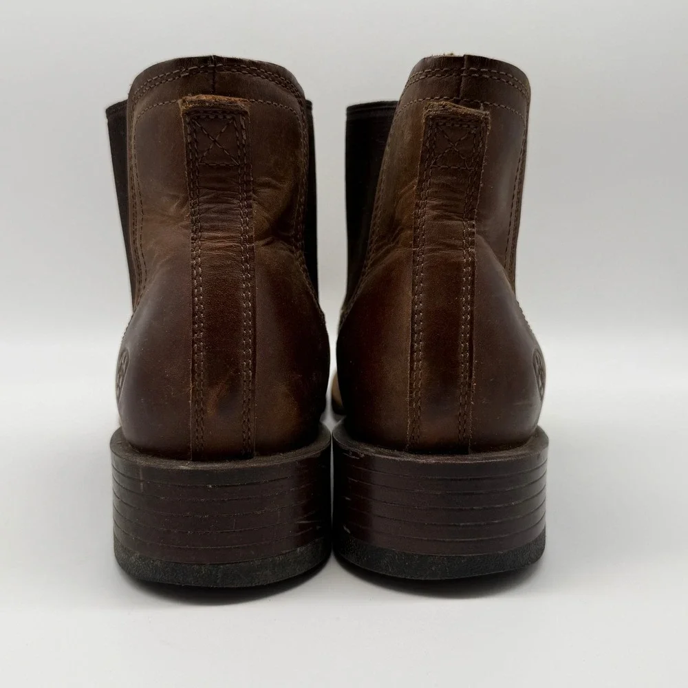 Ariat Wexford Chelsea Boots Brown Leather Waterproof 10040374 Mens 10 D